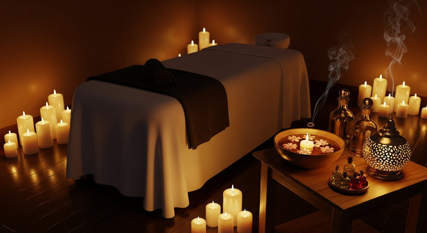 Aromatherapy treatment room